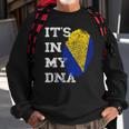 Its In My Dna Bosnia Herzegovina Genetik Bosnian Roots Sweatshirt Gifts for Old Men