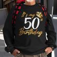 Its My 50Th Birthday 1971 Gift Fifty Years Old Anniversary Sweatshirt Gifts for Old Men
