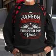 Janson Name Shirt Janson Family Name V3 Sweatshirt Gifts for Old Men