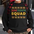 Junenth Squad Men Women & Kids Boys Girls & Toddler Sweatshirt Gifts for Old Men Junenth Squad Men Women & Kids Boys Girls & Toddler Sweatshirt Gifts for Old Men