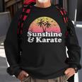 Karate Gift - Sunshine And Karate Sweatshirt Gifts for Old Men