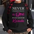 Karate Lover Martial Arts Women Gift Karate Sweatshirt Gifts for Old Men