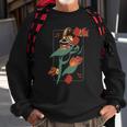Lets Dance Card Traditional Dance Sweatshirt Gifts for Old Men