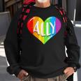 Lgbtq Ally For Gay Pride Men Women Children Sweatshirt Gifts for Old Men