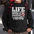 Life Doesnt Come With Manual Comes With Papito Sweatshirt Gifts for Old Men