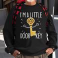 Little Door Key Funny Pun Gift Dad Joke Boyfriend Coworker Sweatshirt Gifts for Old Men