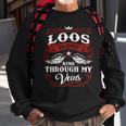 Loos Name Shirt Loos Family Name Sweatshirt Gifts for Old Men