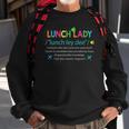 Lunch Lady Definition Funny Lunch Lady Appreciation Sweatshirt Gifts for Old Men