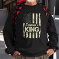 Maga King Make America Great Again Retro American Flag Sweatshirt Gifts for Old Men