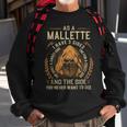 Mallette Name Shirt Mallette Family Name V2 Sweatshirt Gifts for Old Men