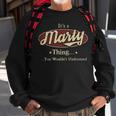 Marty Shirt Personalized Name GiftsShirt Name Print T Shirts Shirts With Name Marty Sweatshirt Gifts for Old Men