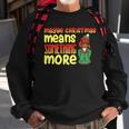 Maybe Christmas Means Something More 557 Shirt Sweatshirt Gifts for Old Men