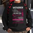 Mcfadden Name Gift Mcfadden Sweatshirt Gifts for Old Men