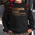 Melanin Definition African Black History Month Juneteenth Sweatshirt Gifts for Old Men