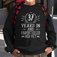 Mens 37Th Wedding Anniversary Gifts For Him - 37 Years Marriage Sweatshirt Gifts for Old Men
