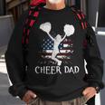 Mens American Flag Cheer Dad 4Th Of July Fathers Day Funny Sweatshirt Gifts for Old Men