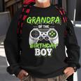 Mens Grandpa Of The Birthday Boy Matching Video Game Sweatshirt Gifts for Old Men