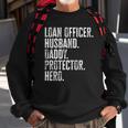 Mens Loan Officer Husband Daddy Protector Hero Fathers Day Dad Sweatshirt Gifts for Old Men