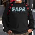 Mens Papa Diver Myth Legend Scuba Diving Diver Dad Gift Sweatshirt Gifts for Old Men
