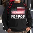 Mens Pop Pop The Man Myth Legend Fathers Day 4Th Of July Grandpa Sweatshirt Gifts for Old Men