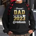 Mens Proud Dad Of A Class Of 2023 Graduate Daddy Senior 23 Gift Sweatshirt Gifts for Old Men