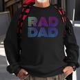 Mens Rad Dad 1980S Retro Fathers Day Sweatshirt Gifts for Old Men