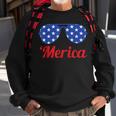 Merica Patriotic American Flag Pride Fourth Of JulyV2 Sweatshirt Gifts for Old Men