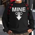 Mine Arrow With Uterus Pro Choice Womens Rights Sweatshirt Gifts for Old Men