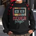 Mixtape Cassettes Retro Vintage Music Cassette 90S 80S Tape Sweatshirt Gifts for Old Men