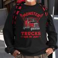 Monster Trucks Are My Jam Sweatshirt Gifts for Old Men