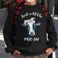 Moody Cow Lovers Farm Clothes Cowgirl Sweatshirt Gifts for Old Men