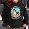 My Best Friend Is A Curious Beagle Gift For Women Men Kids Sweatshirt Gifts for Old Men