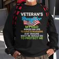My Dad Risked His Life To Save Strangers Veterans Daughter Sweatshirt Gifts for Old Men