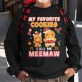 My Favorite Cookies Call Me Meemaw 882 Shirt Sweatshirt Gifts for Old Men