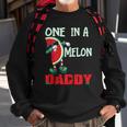 One In A Melon Daddy Dabbing Watermelon Sweatshirt Gifts for Old Men