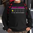 Pagets Disease Review Pink Ribbon Pagets Disease Pagets Disease Awareness Sweatshirt Gifts for Old Men