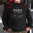 Papa On Cloud Wine New Dad 2018 And Baby Sweatshirt Gifts for Old Men
