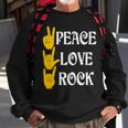 Peace Love Rock V3 Sweatshirt Gifts for Old Men