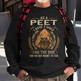 Peet Name Shirt Peet Family Name Sweatshirt Gifts for Old Men