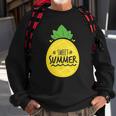 Pineapple Summer Funny Sweet Summer Hello Break Vacation Sweatshirt Gifts for Old Men
