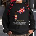 Platinum Jubilee 2022 Union Jack For Kids & Jubilee Teapot Sweatshirt Gifts for Old Men