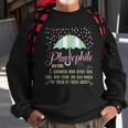 Pluviophile Definition Rainy Days And Rain Lover Sweatshirt Gifts for Old Men