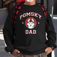 Pomsky Dad Pomsky Dad Mix Breed Dog Sweatshirt Gifts for Old Men