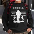 Poppa Grandpa Gift Poppa Best Friend Best Partner In Crime Sweatshirt Gifts for Old Men