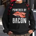 Powered By Bacon For Meat Lovers Keto Bacon Sweatshirt Gifts for Old Men