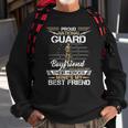 Proud Army National Guard Boyfriend Flag US Military Sweatshirt Gifts for Old Men
