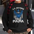 Proud Papa Us Air Force American Flag - Usaf Sweatshirt Gifts for Old Men