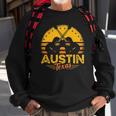 Retro Austin Texas Guitar Texas Sweatshirt Gifts for Old Men