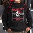 Retro Crowleys Crossroads Dive Bar Sweatshirt Gifts for Old Men