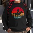 Retro Indigenous Native Pride Horse Riding Native American Sweatshirt Gifts for Old Men